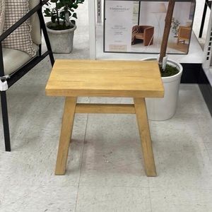 Thatcher wood stool natural threshold studio McGee Target